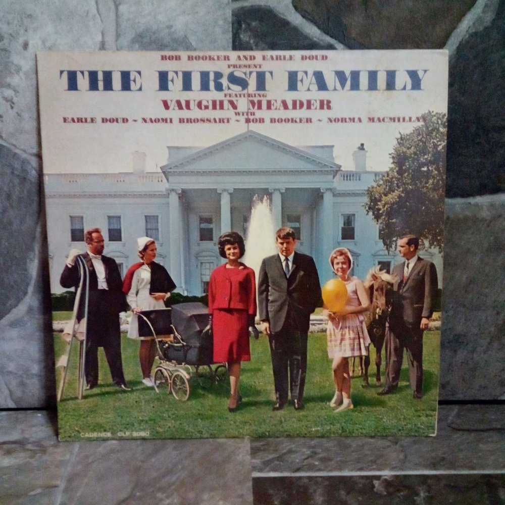 Bob Booker & Earle Doud The First Family CLP 3060 Vinyl Record 1962